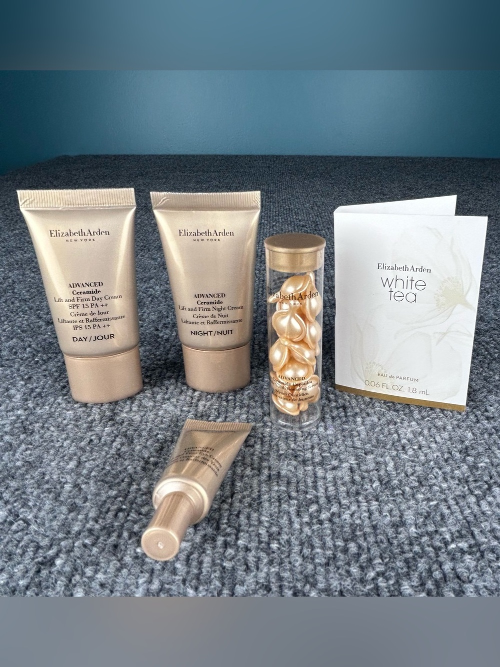 Elizabeth Arden Advanced Ceramide Skincare 5 Piece Travel Gift Set NEW